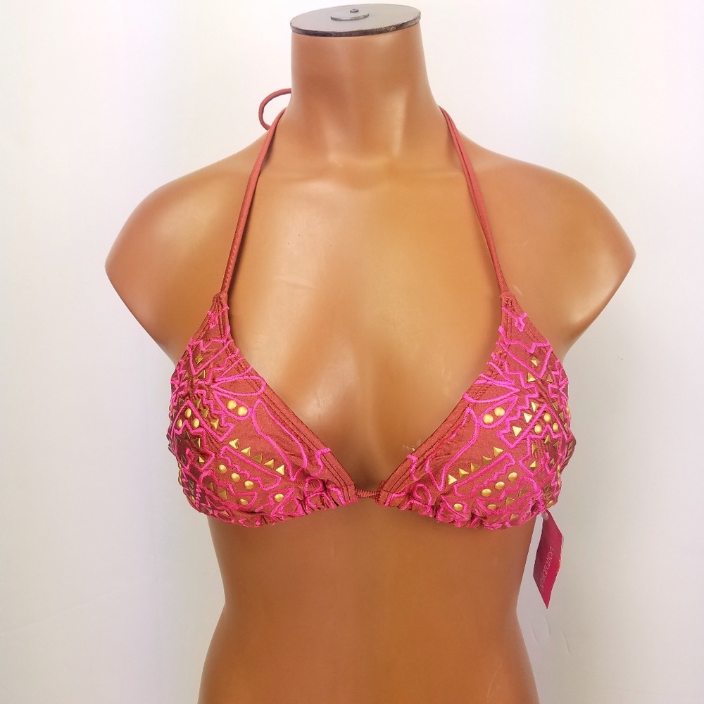 Xhilaration Swimsuit Triangle Bikini Top Size D/DD